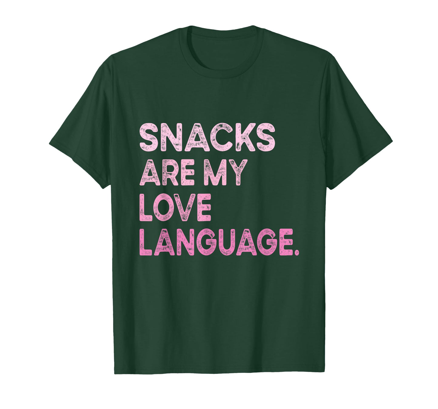 Snacks Are My Love Language Valentine Day Kids Boys T-Shirt