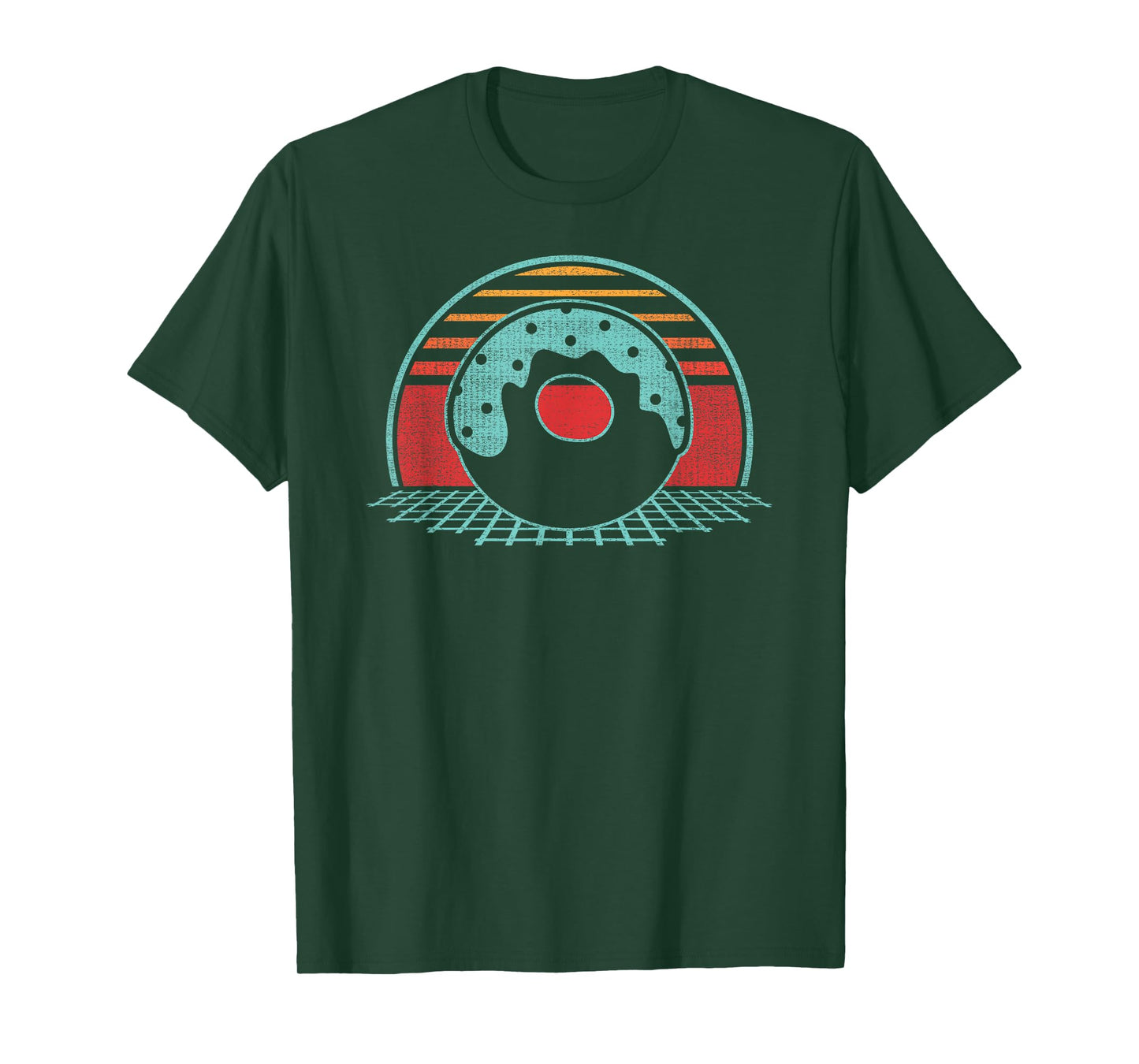 Donut Retro Doughnut Vintage 80s Style Gift T-Shirt