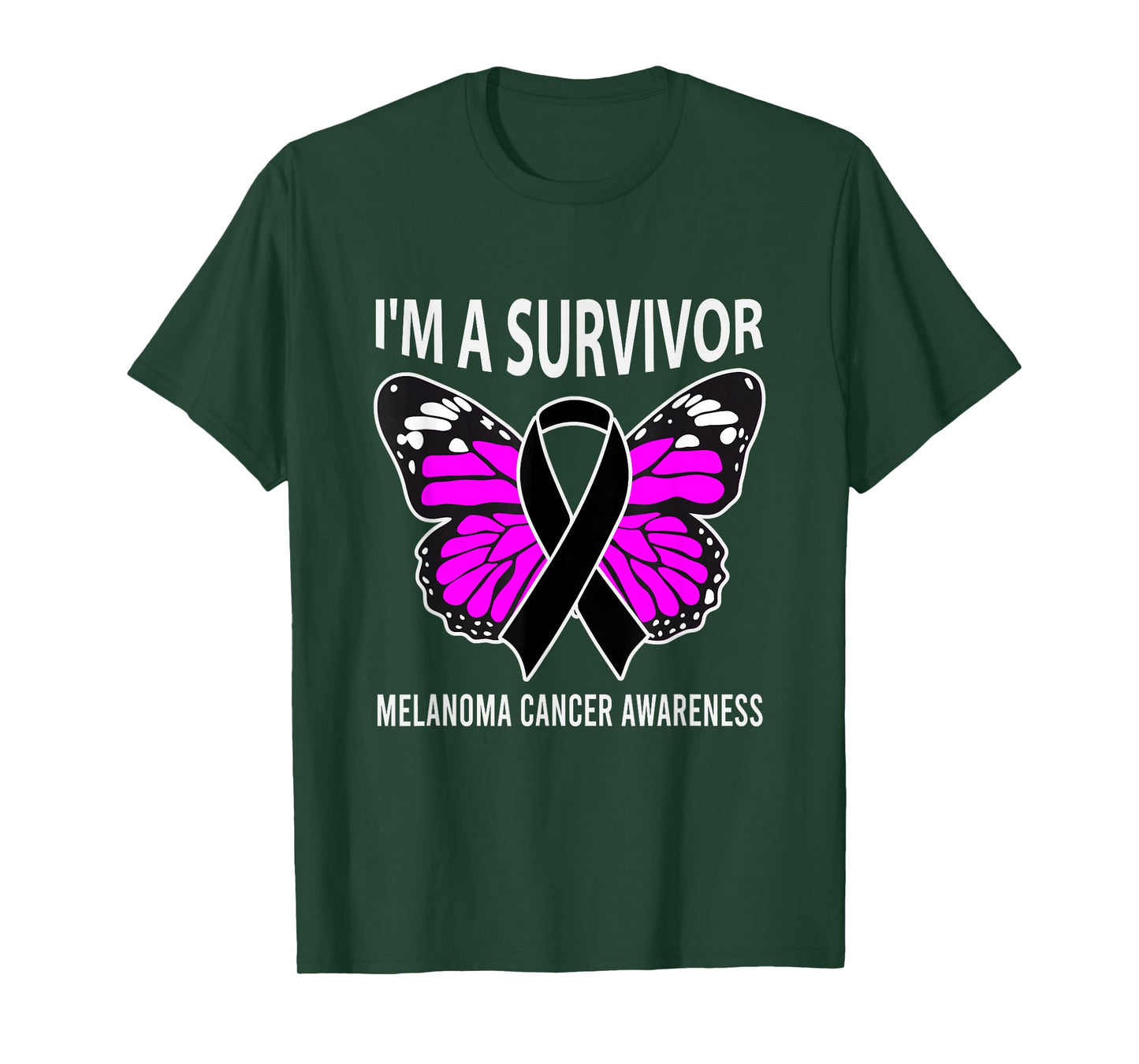Im A Survivor Melanoma Skin Cancer Awareness T-Shirt