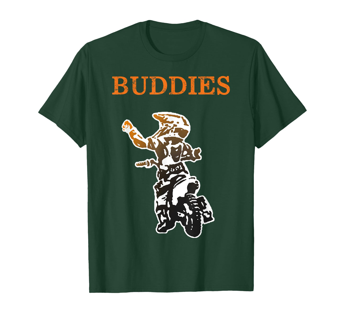 Father Son Matching Riding Buddies Dirt Bike Dad Motocross T-Shirt