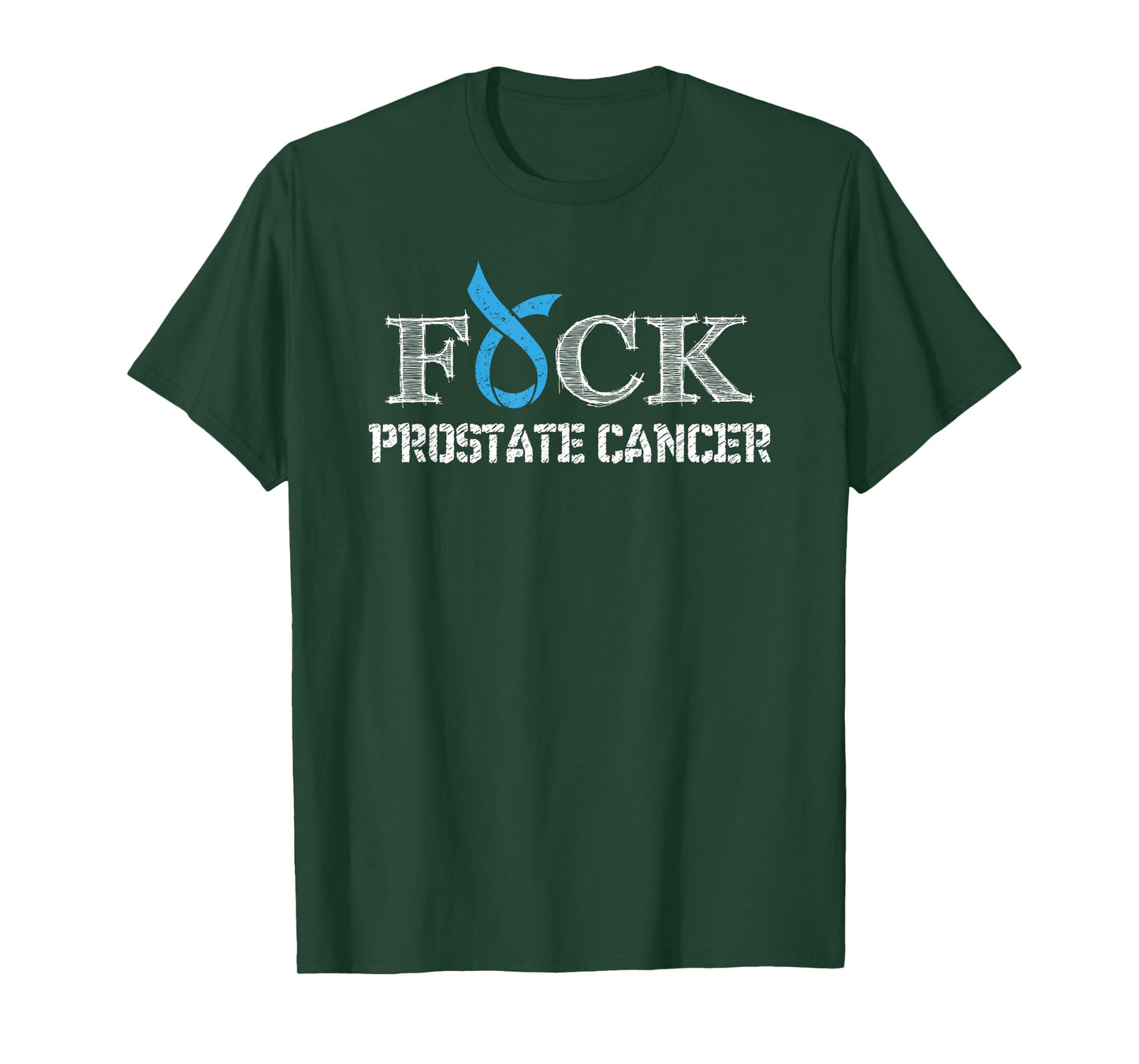 F+ck- Prostate Cancer Awareness Supporter Ribbon T-Shirt