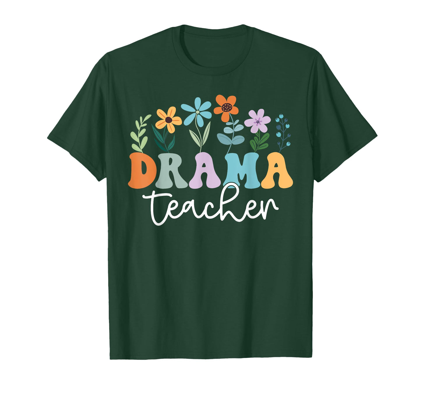 Groovy Drama Teacher, Theatre Teacher, Acting Teacher Men Women T-Shirt