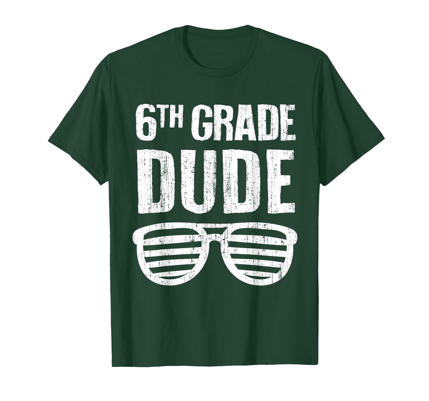 6th Grade Dude Funny First Day Of School Sixth Grade Boys T-Shirt