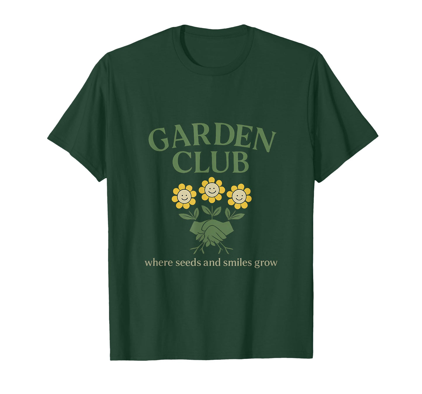 Garden Club: Where Seeds and Smiles Grow Community Design T-Shirt
