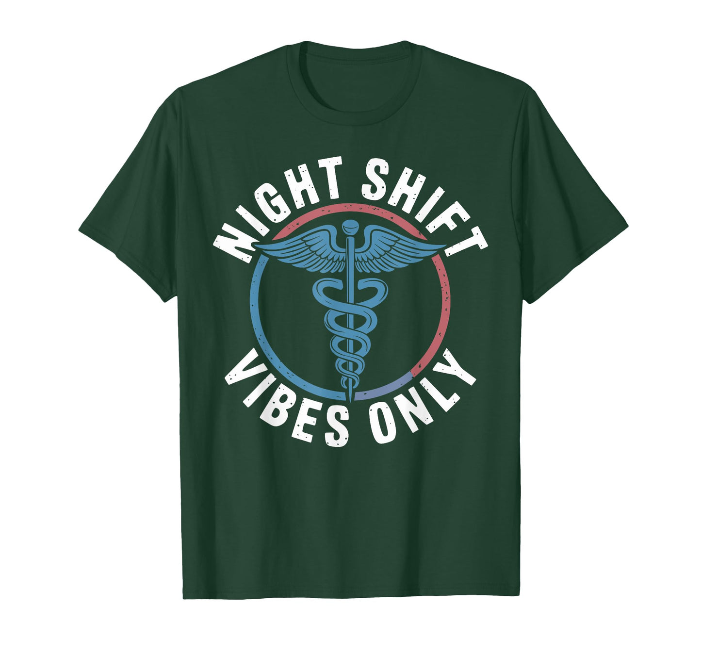 Night Shift Vibes Only Night Shift Nurse T-Shirt