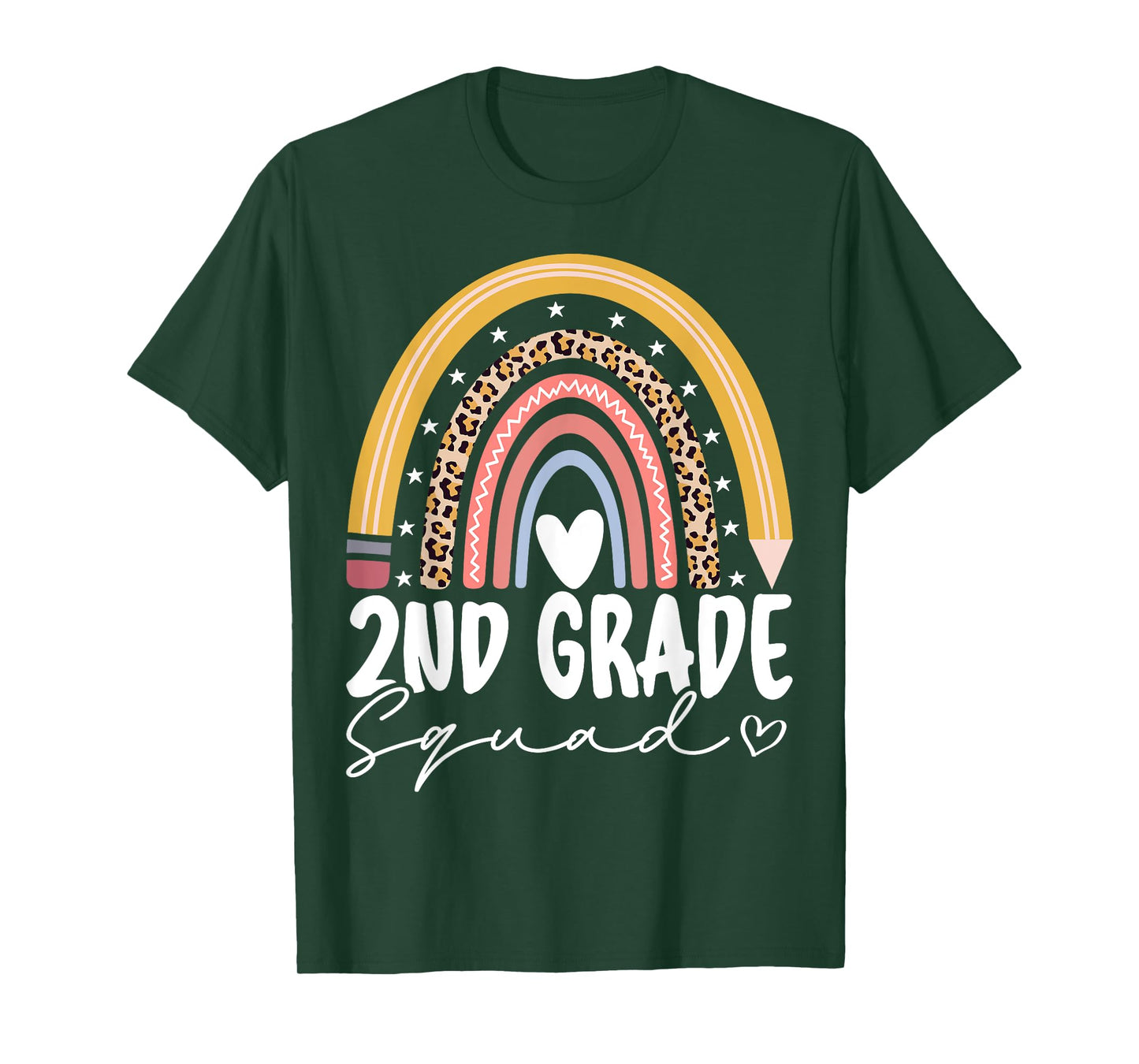 Second Grade Squad 2nd Grade Team Retro First Day of School T-Shirt