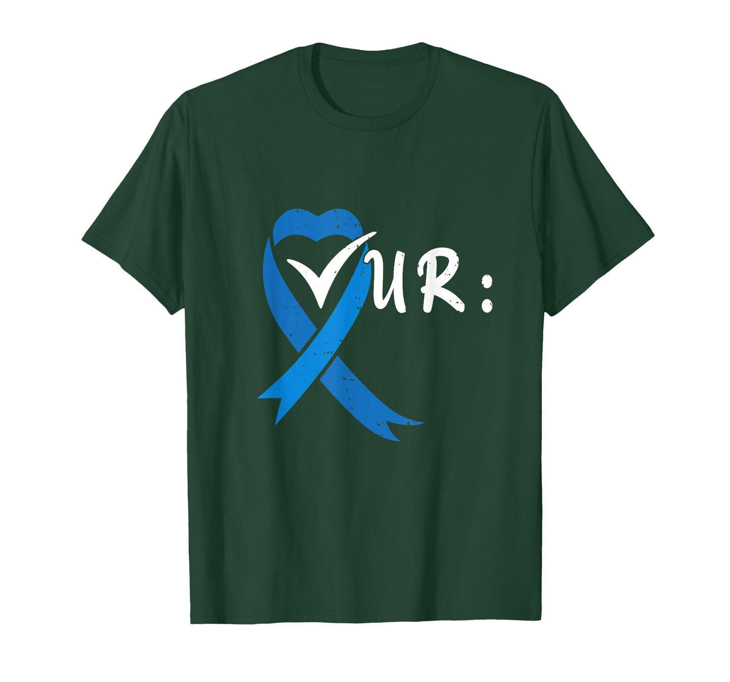 Check Your Colon Colonoscopies Colon Cancer Awareness T-Shirt