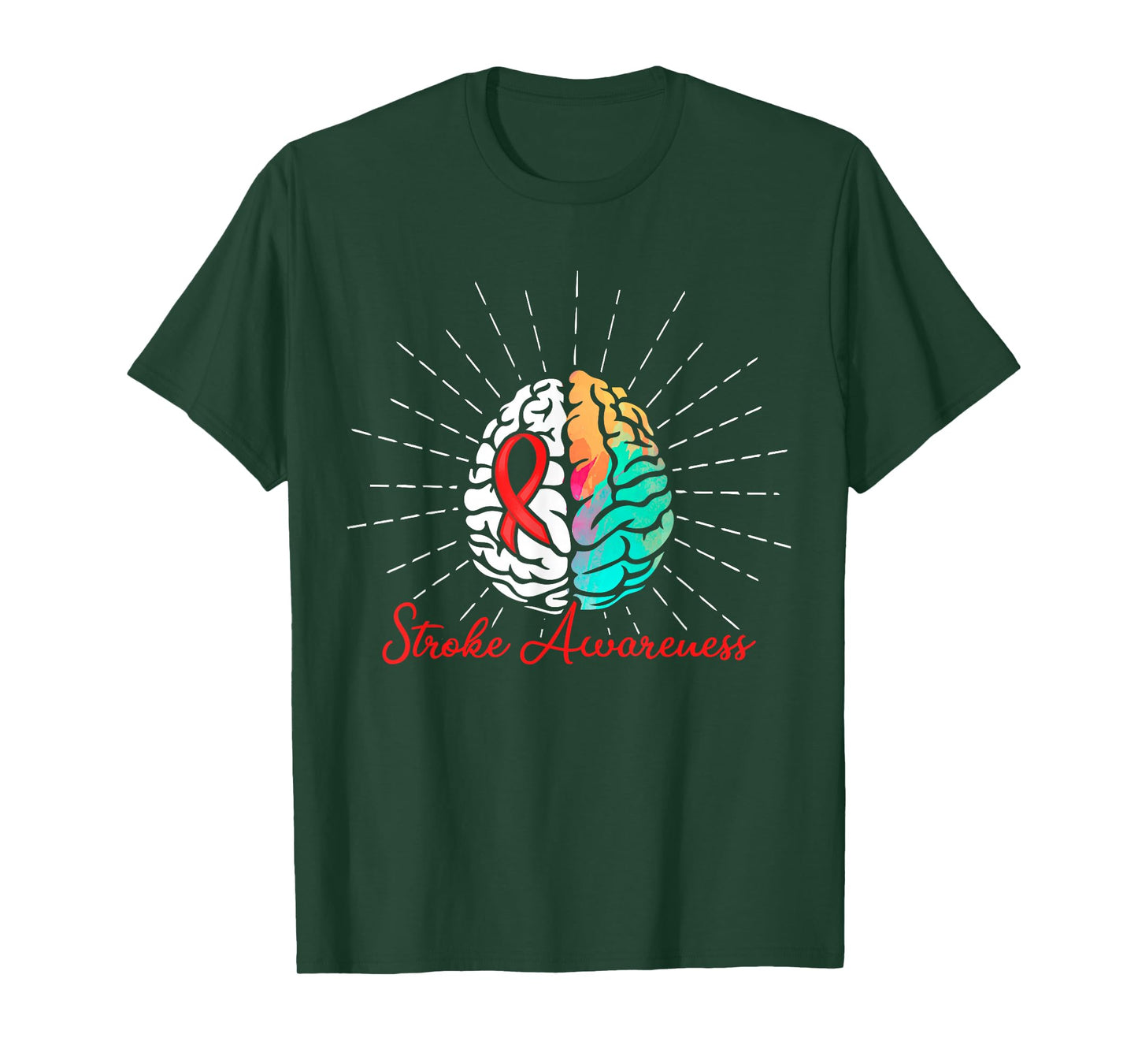 Stroke Awareness Survivor Treatment Strong Warrior T-Shirt