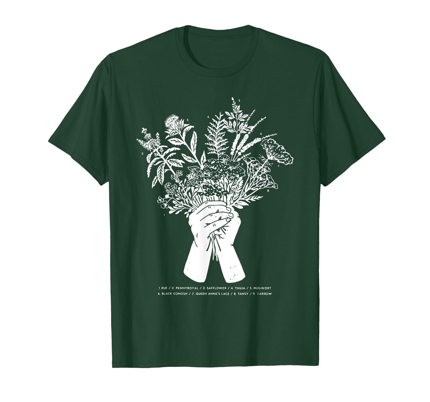 Herbs for Reproductive Freedom Herb Herbalist Plant Lover T-Shirt