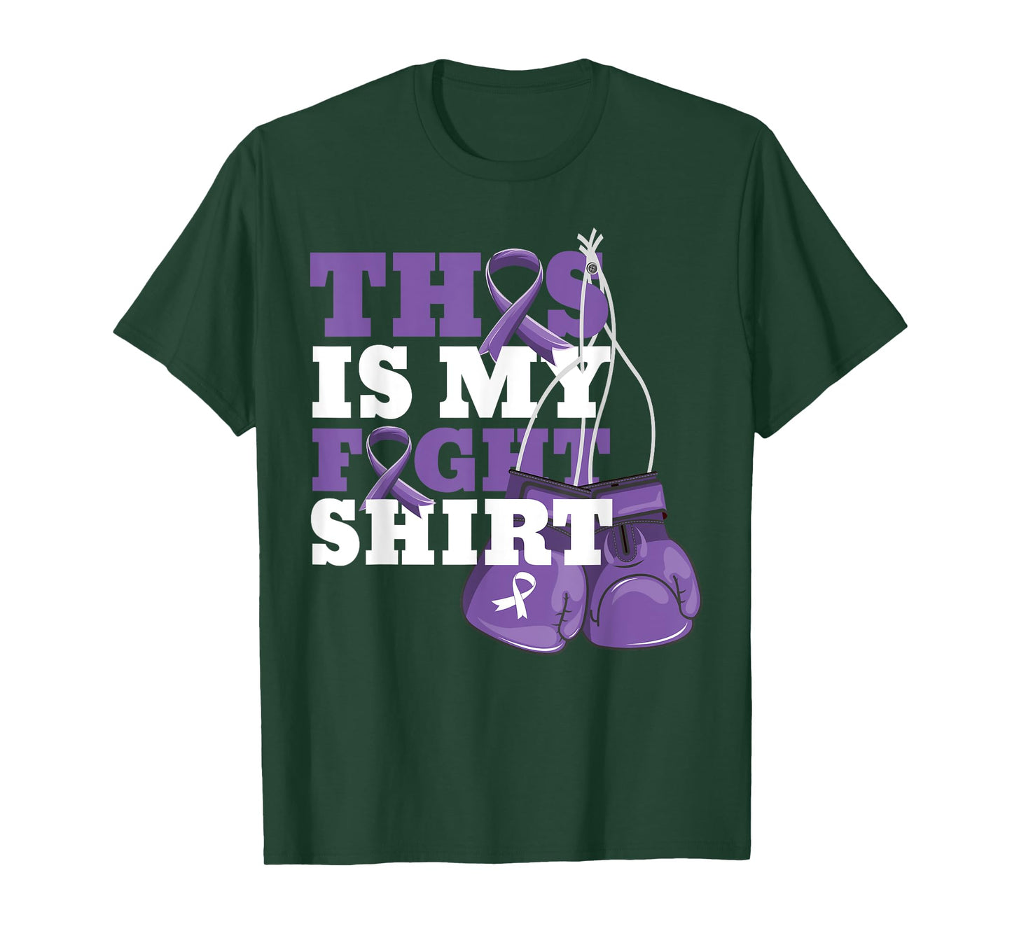 This Is My Fight Shirt Hodgkin Lymphoma Fighter Strong T-Shirt