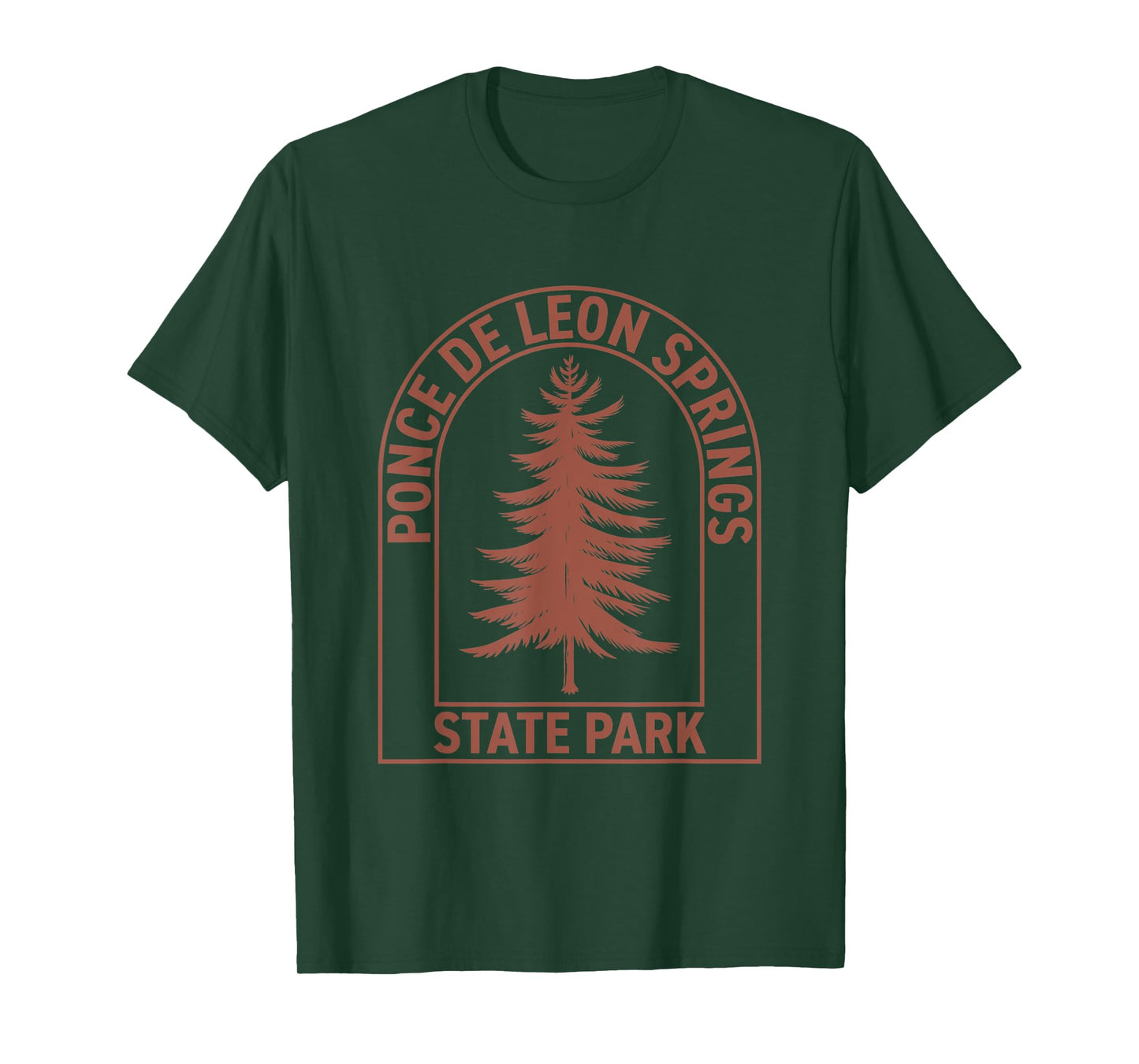 Ponce De Leon Springs State Park Florida Vintage Tree T-Shirt