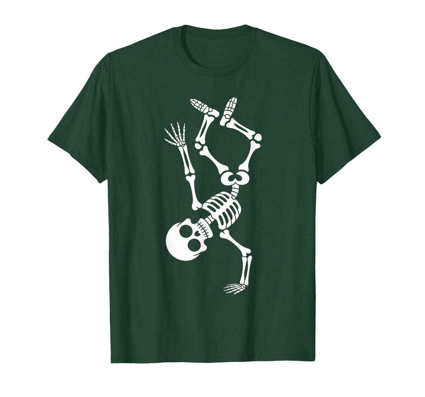 Skeleton Gymnastics Halloween T-Shirt
