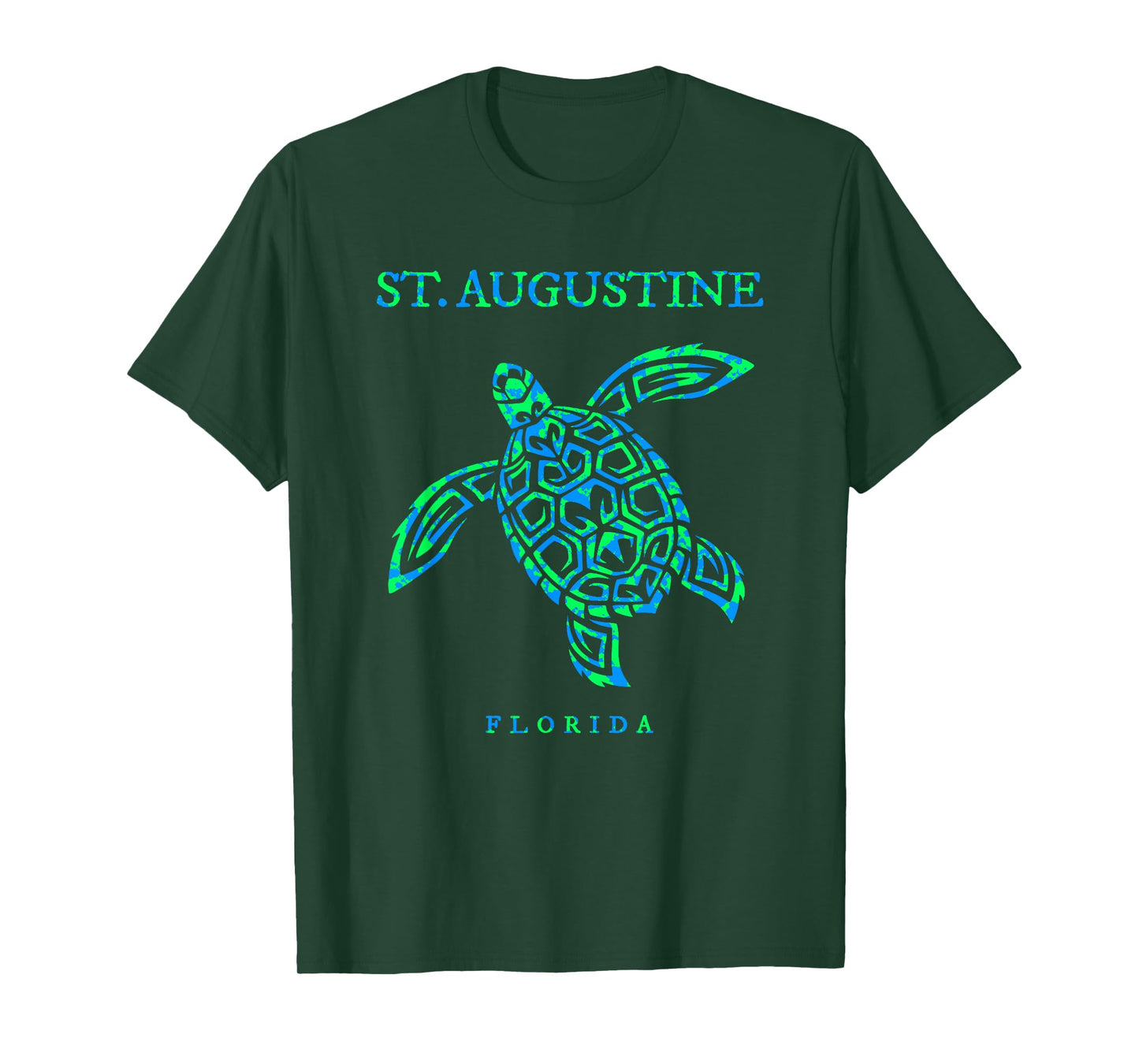 St. Augustine Florida Sea Turtle Boys Girls Souvenir T-Shirt
