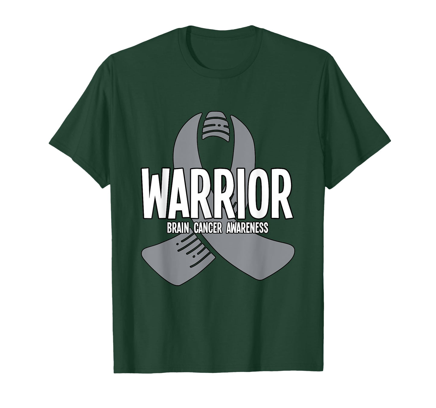 Warrior Brain Cancer Awareness T-Shirt