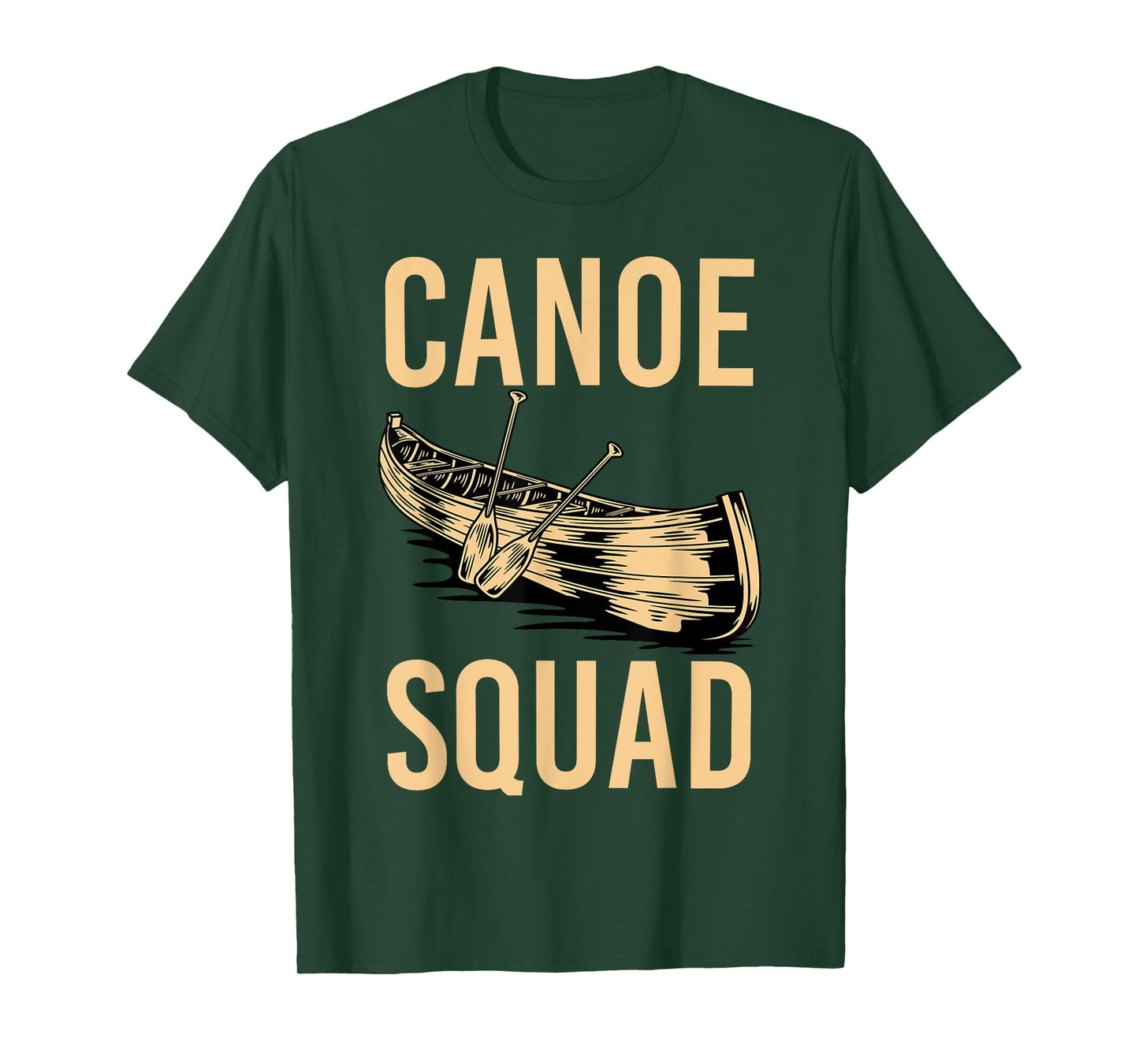Canoe Squad Paddling Funny Kayaking Canoeing Lovers Canoe T-Shirt