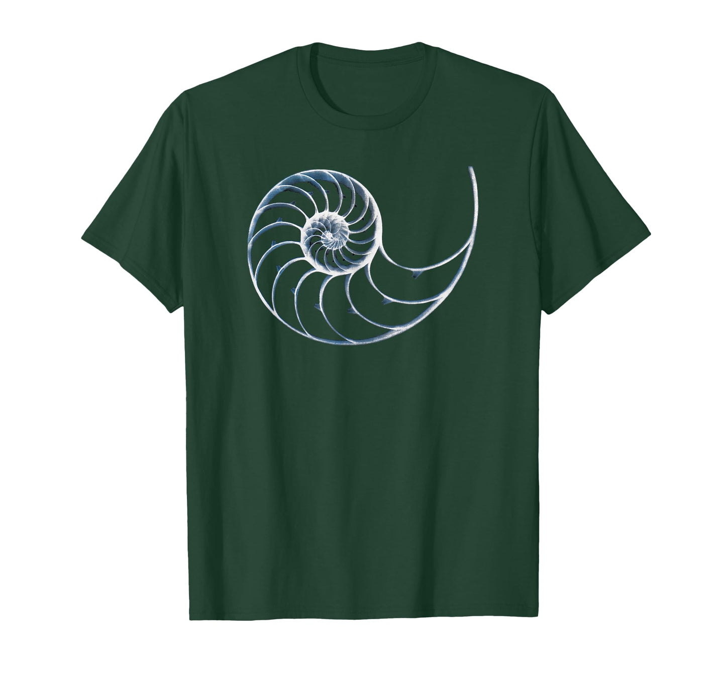 Chambered Nautilus X-ray Picture T-shirt T-Shirt