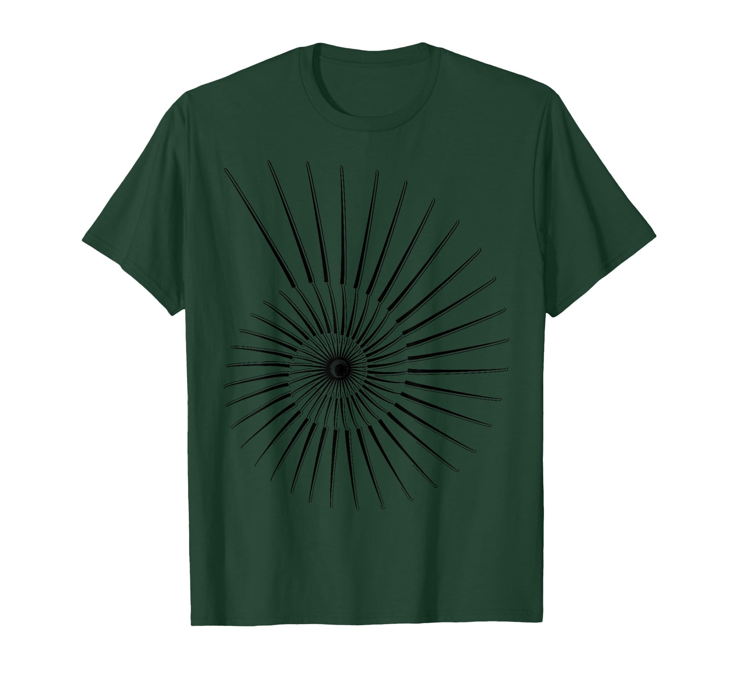 Spiralling into Style Fibonacci Chic Mathematics & Physics T-Shirt