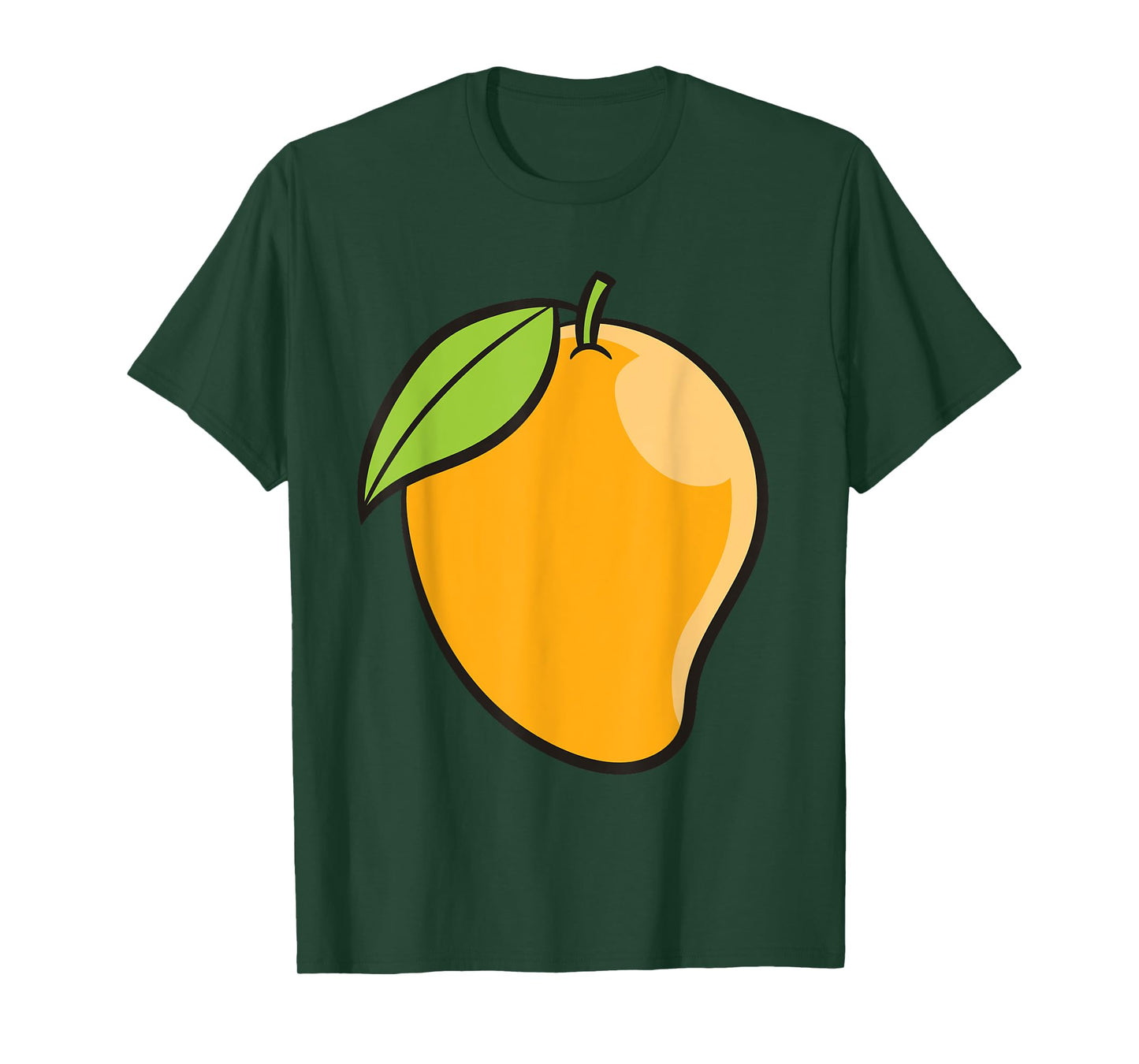 Mango Costume Lazy Halloween Costume Funny Mango T-Shirt