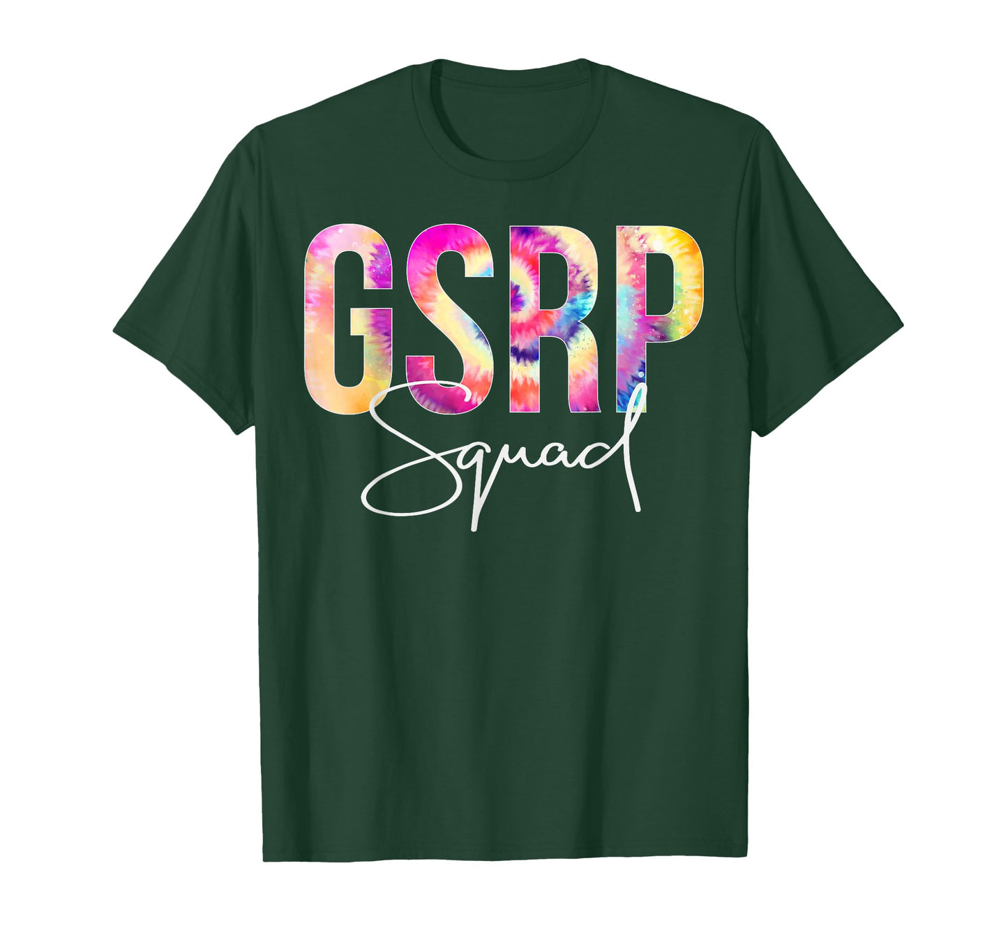 GSRP Squad Tie Dye Back To School women appreciation T-Shirt