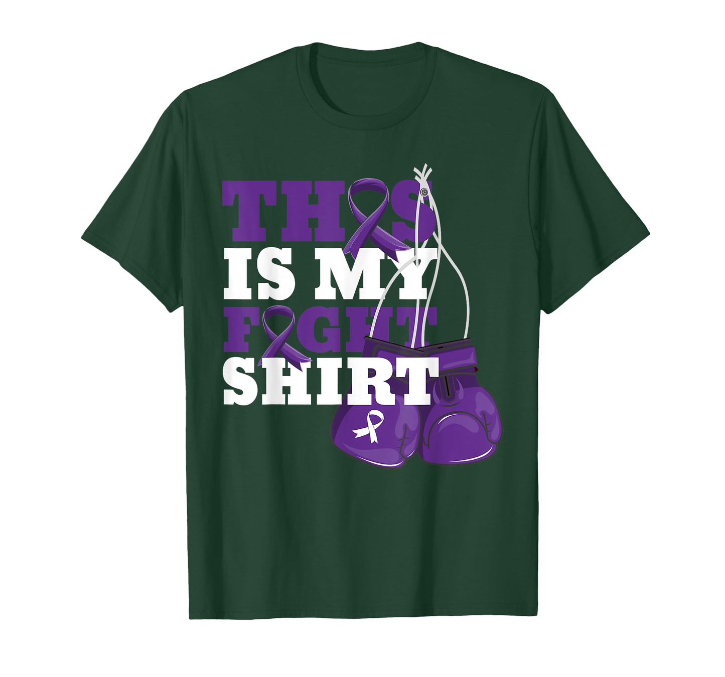 This Is My Fight Shirt Crohn's disease Fighter Support T-Shirt