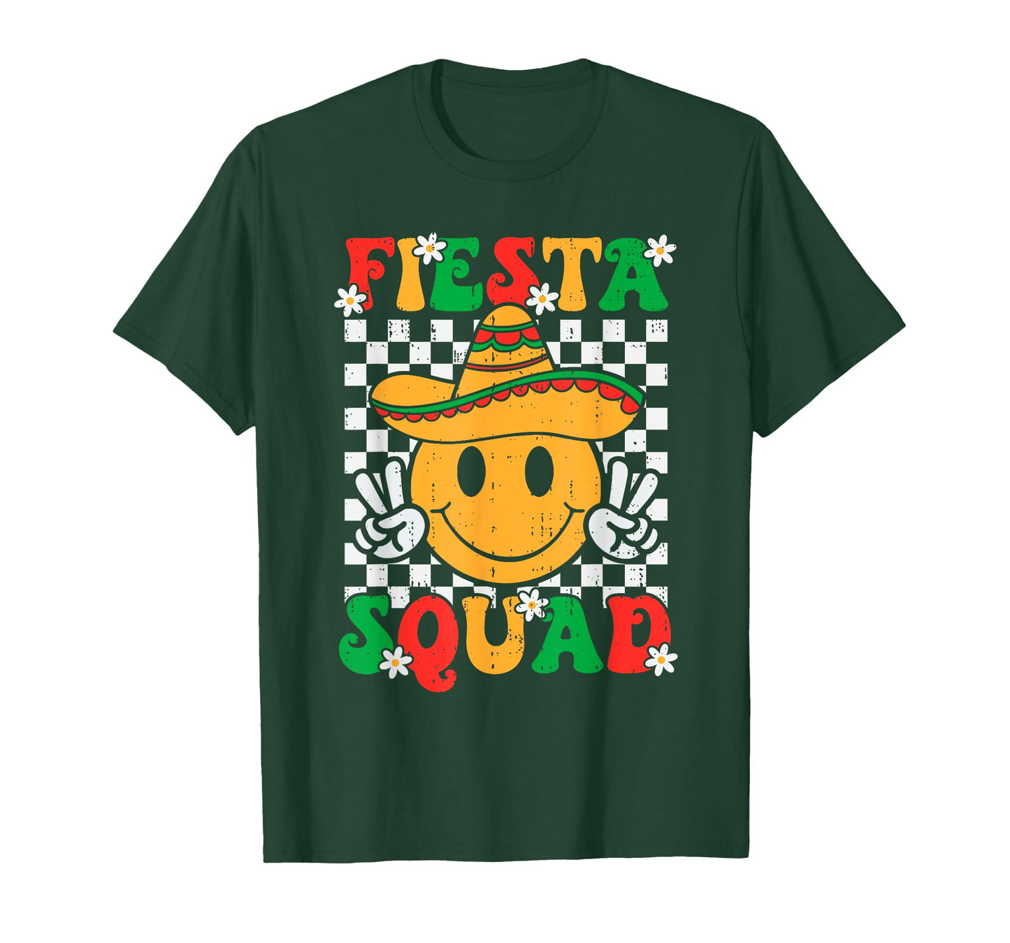 Team Sombrero Cinco De Mayo Mexican Party Boys Girls Kids T-Shirt