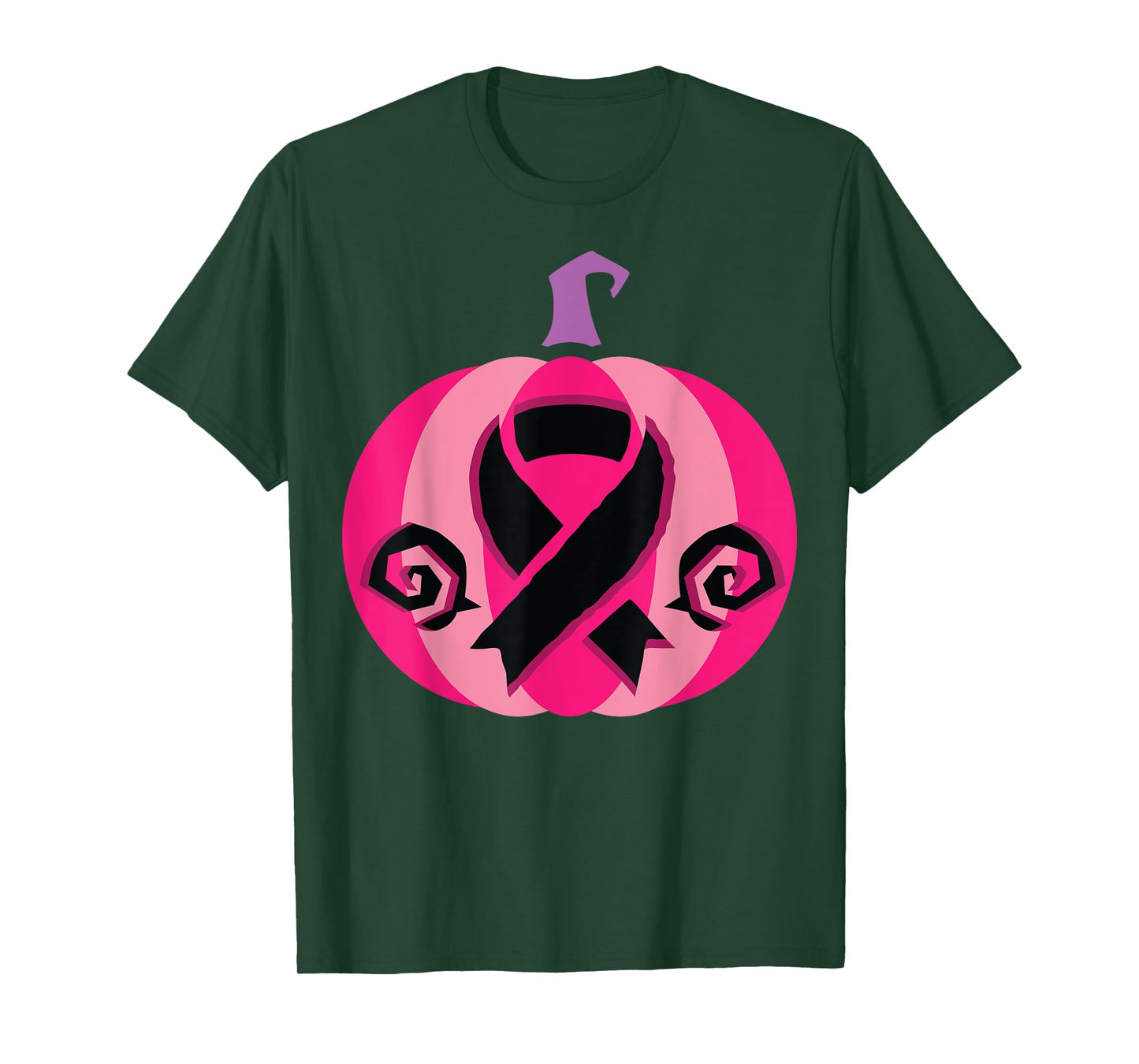 Pink Ribbon Halloween Costume Breast Cancer Awareness T-Shirt