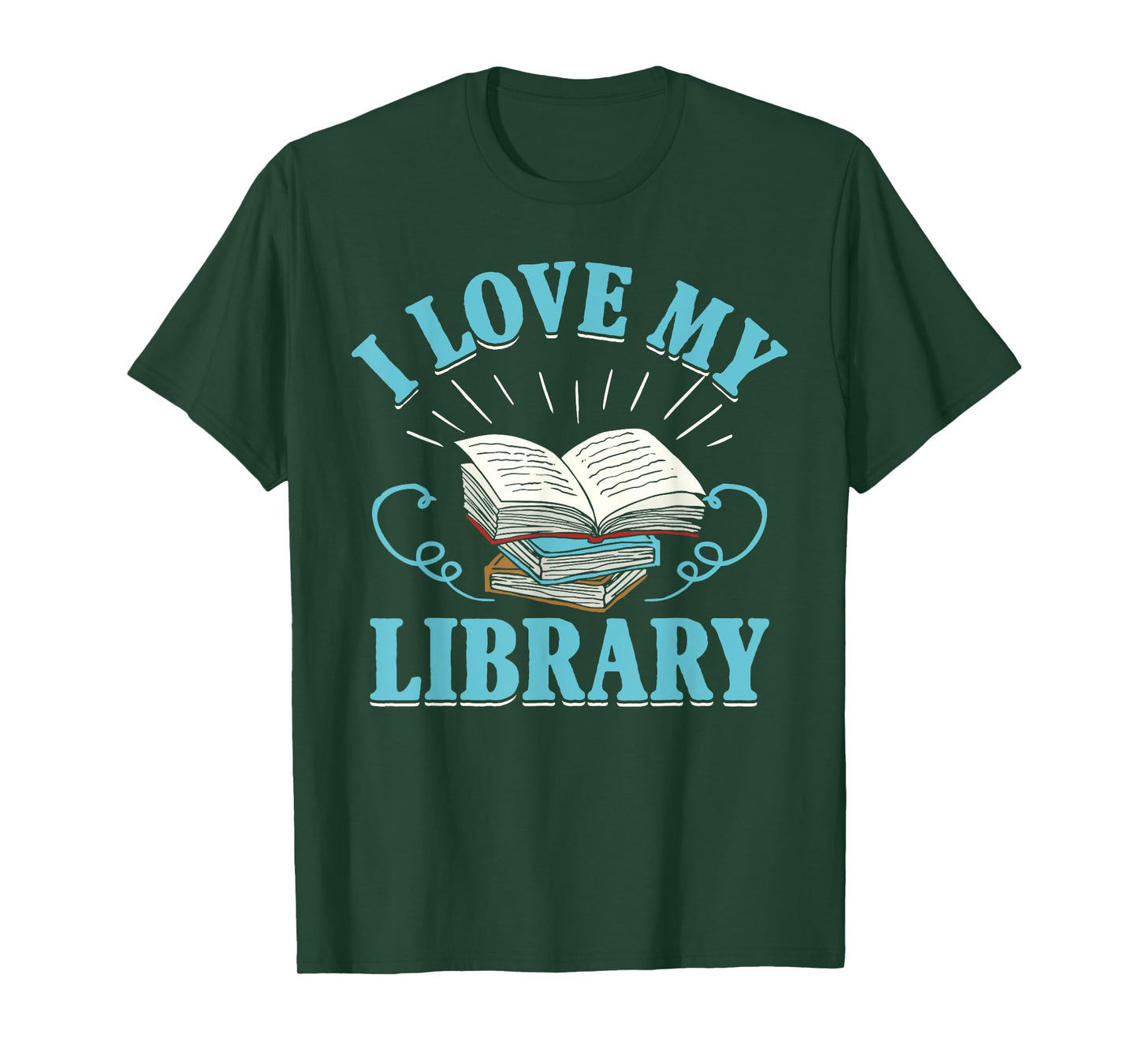 I Love My Library I Librarian T-Shirt