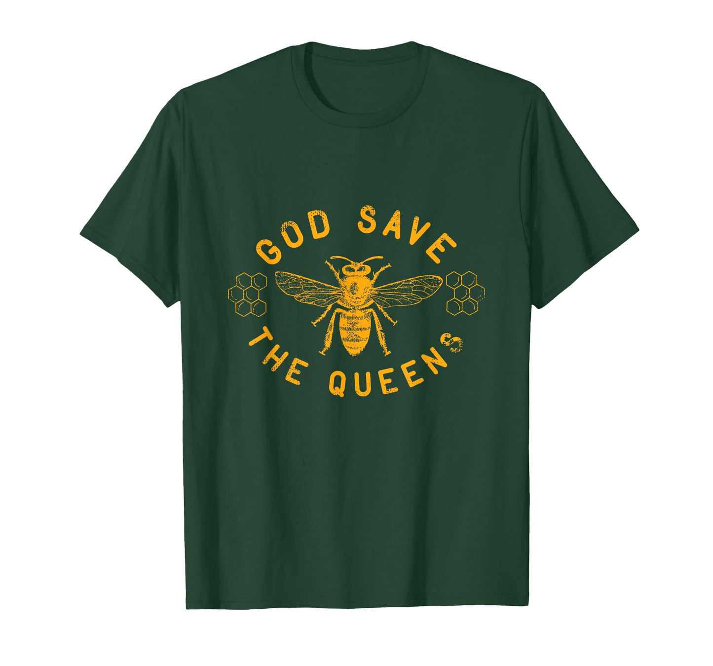 Bee Lovers TShirt God Save the Queen T-Shirt