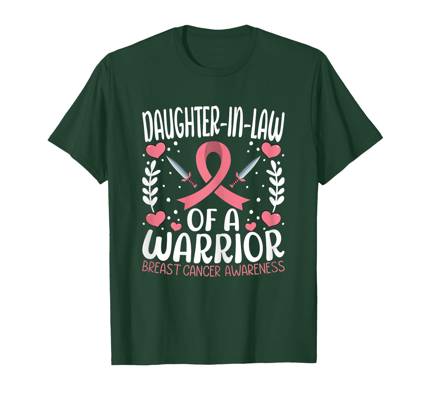 Daughter-in-law of a Warrior - Breast Cancer Awareness T-Shirt