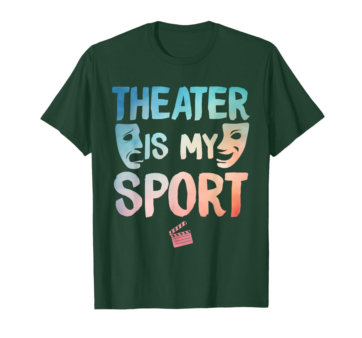 Theater Art For Men Women Drama Actor Musical Theatre Lover T-Shirt