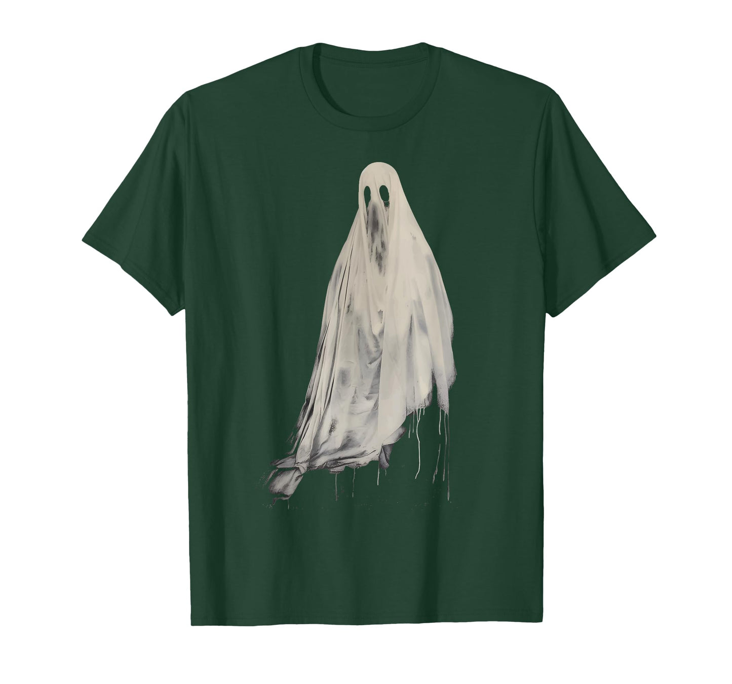 Ghost Horror Spooky Scary Spirit Halloween Goth Aesthetic T-Shirt