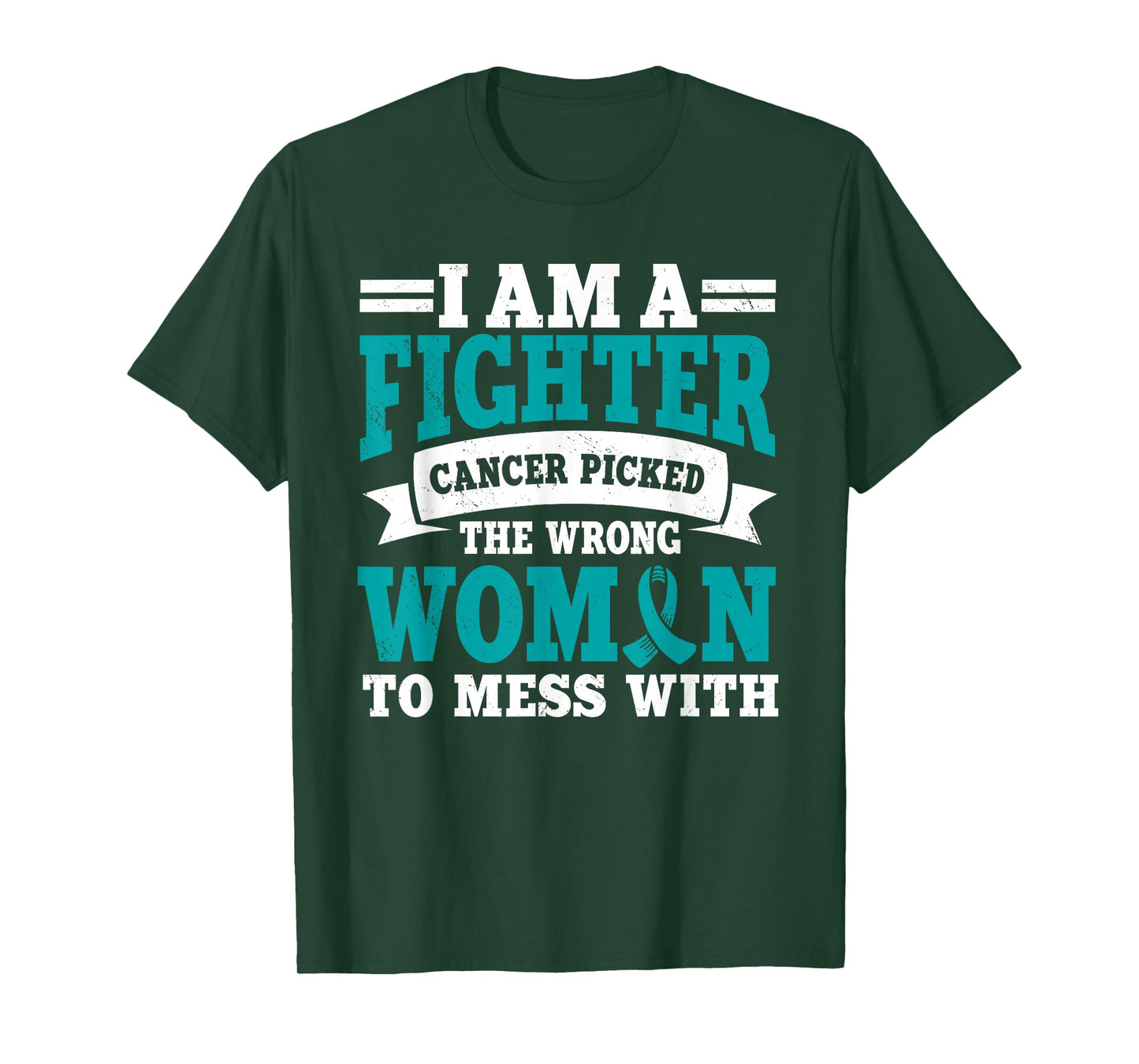 Ovarian Cancer Awareness Women Fighter Mother's Day T-Shirt