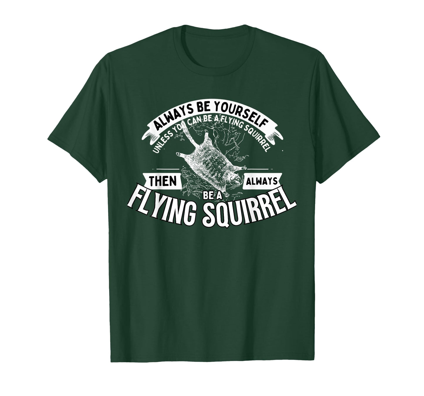 Funny Flying Squirrel Shirt Animal Lover Flying Squirrels T-Shirt