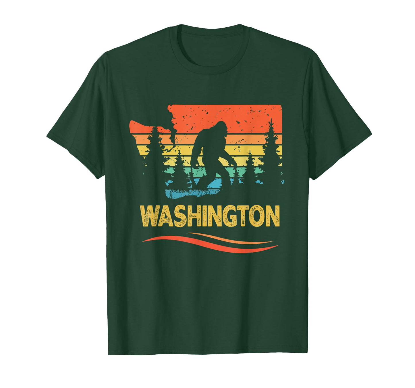 Washington with a Bigfoot or a Sasquatch T-Shirt