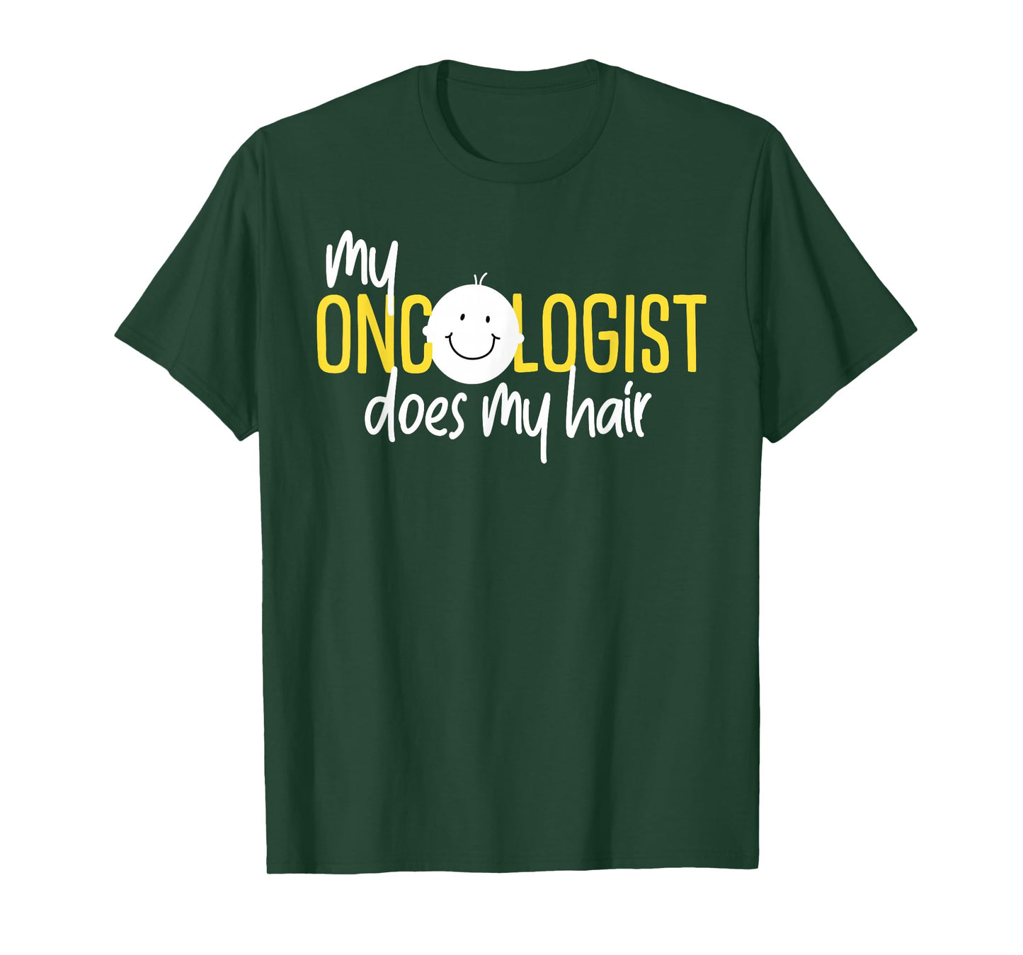 Childhood Cancer My Oncologist Does My Hair Ribbon T-Shirt
