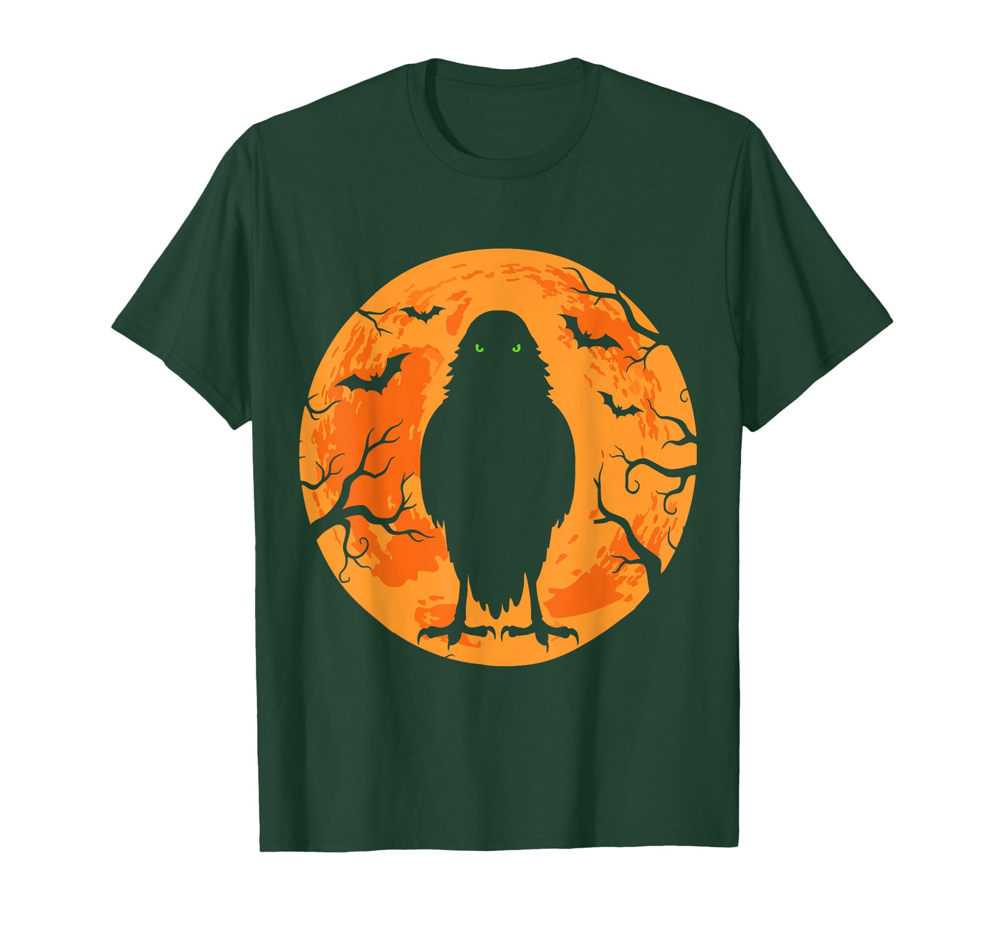F-Caw-F Black Bird Moon Cawing Meme T-Shirt