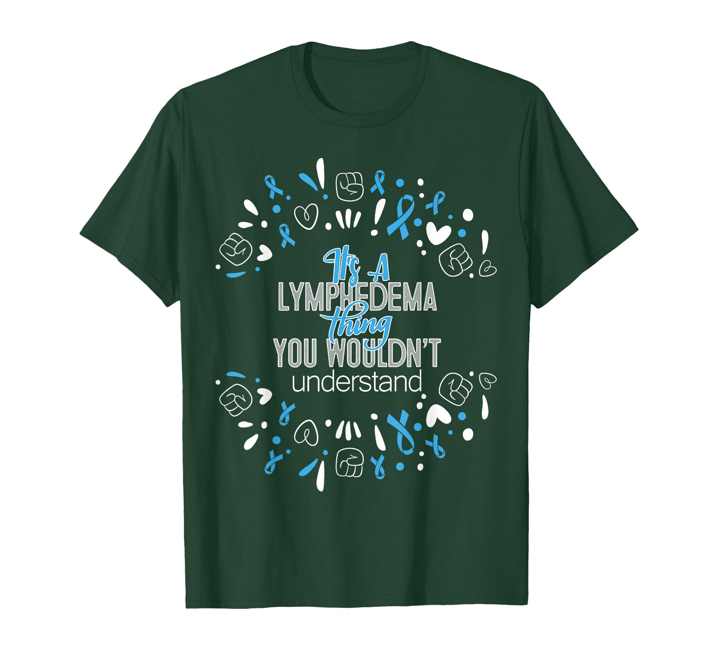 It's a Lymphedema Awareness Supporter Ribbon T-Shirt