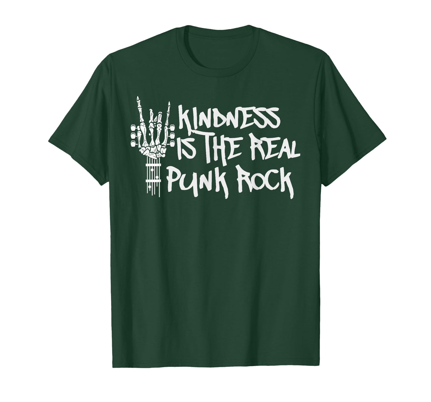 Kindness is The Real Punk Rock Motivational Social Justice T-Shirt