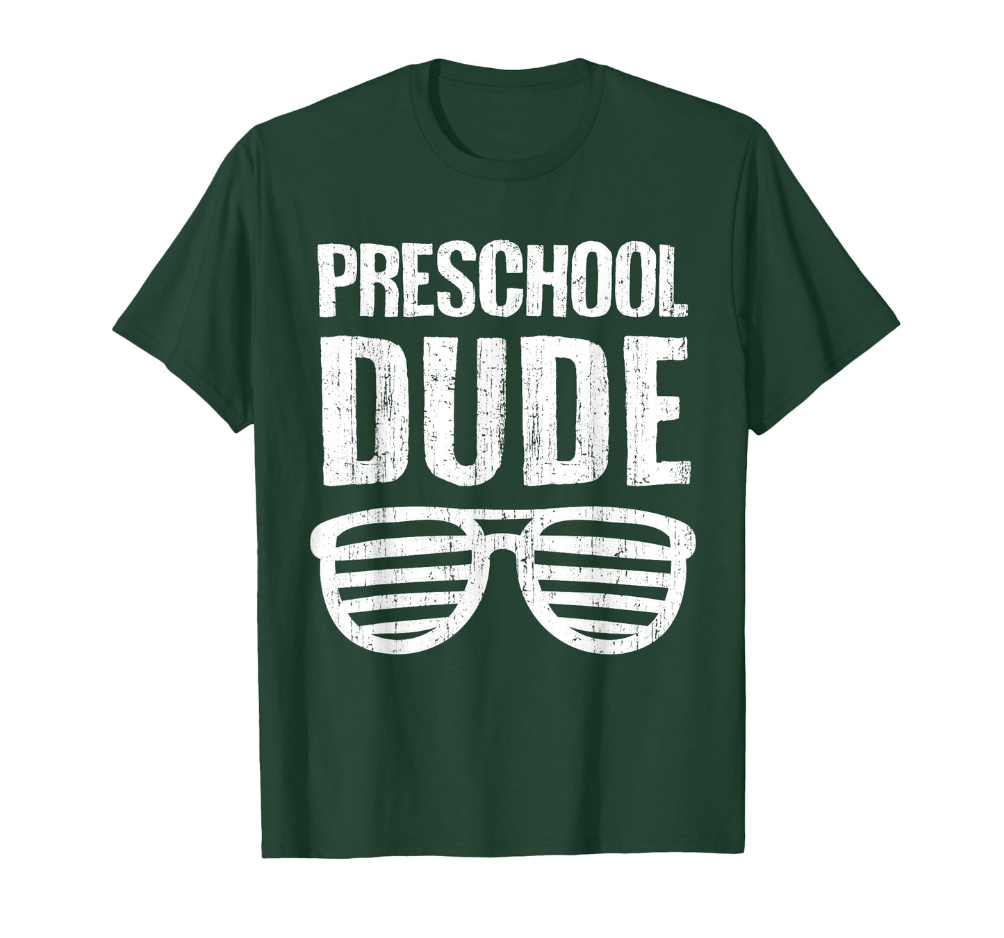 Preschool Dude Funny First Day Of School Boys Kids T-Shirt