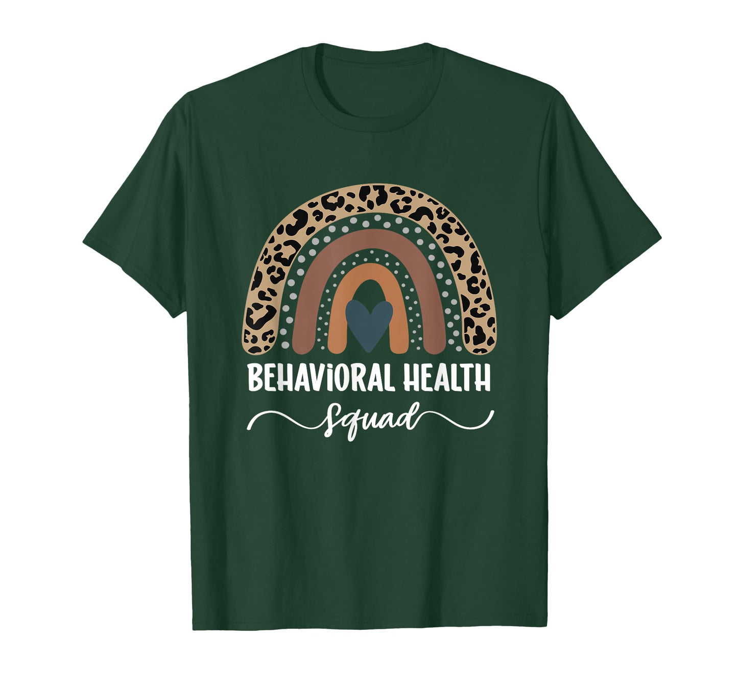 Behavioral Health Squad, Rainbow Behavioral Health Nurse T-Shirt