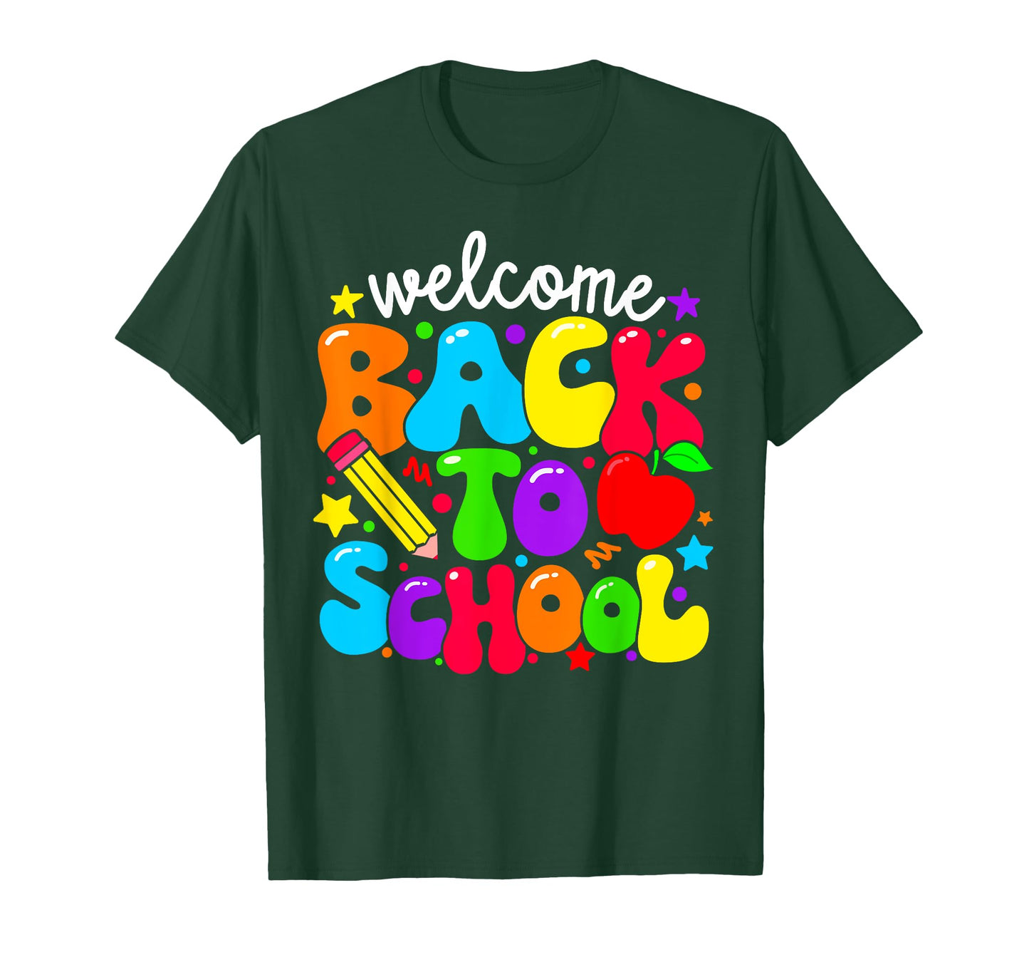 Welcome Back To School Shirts First day of school Teacher T-Shirt