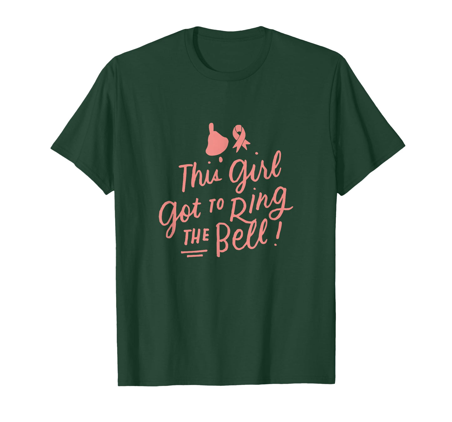 This Girl Got to Ring the Bell Chemo Grad Breast Cancer Gift T-Shirt