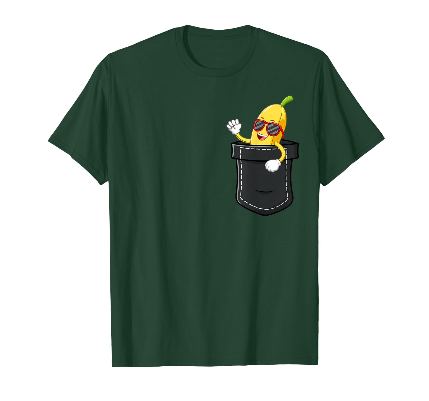 Funny Banana Pocket Halloween Matching Family Couples 2025 T-Shirt