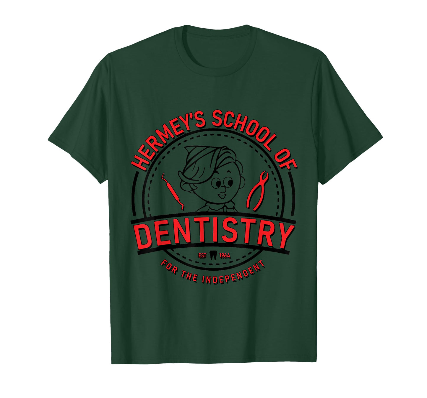 Hermey’s School of Dentistry Christmas Dental Hygienist Tee T-Shirt