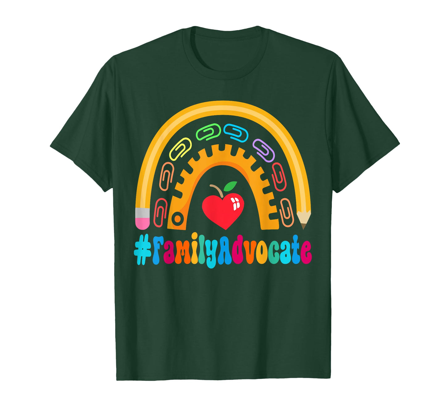 Family Advocate Appreciation Week Back to School T-Shirt