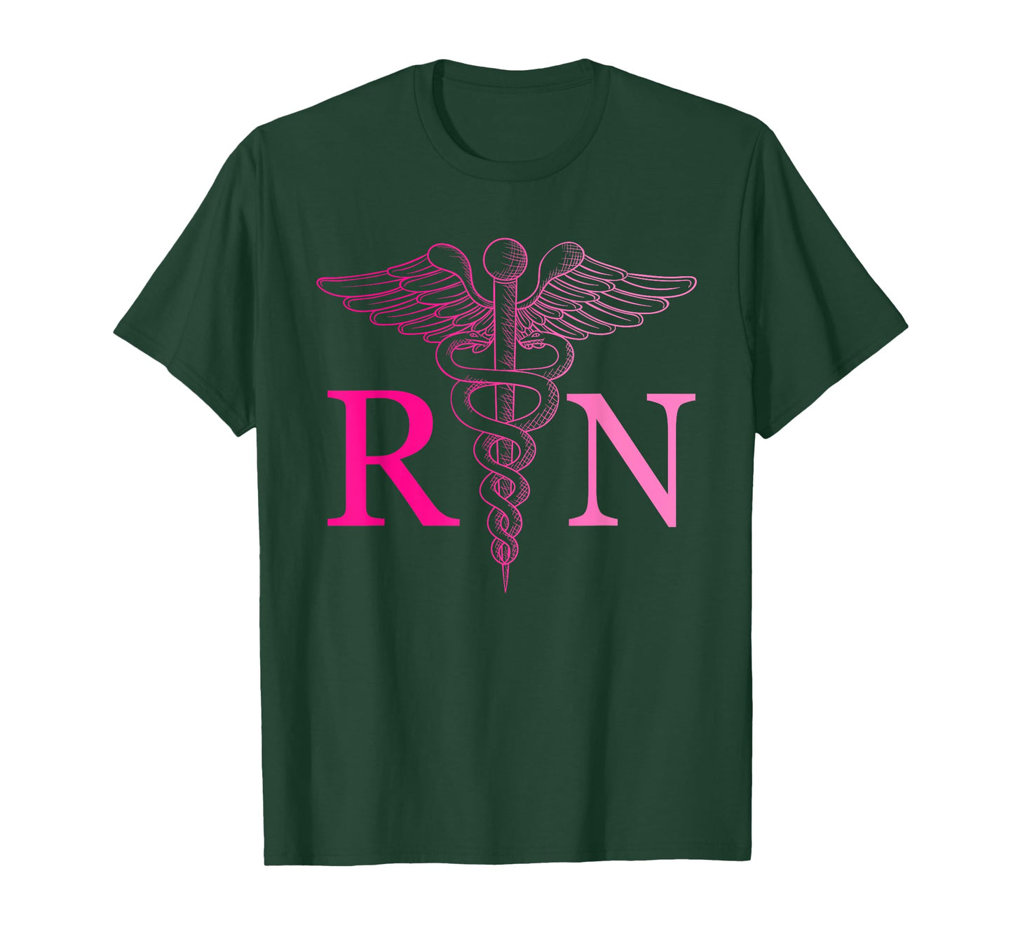 Registered Nurse Appreciation Pink RN Nursing Tie Dye Nurse T-Shirt