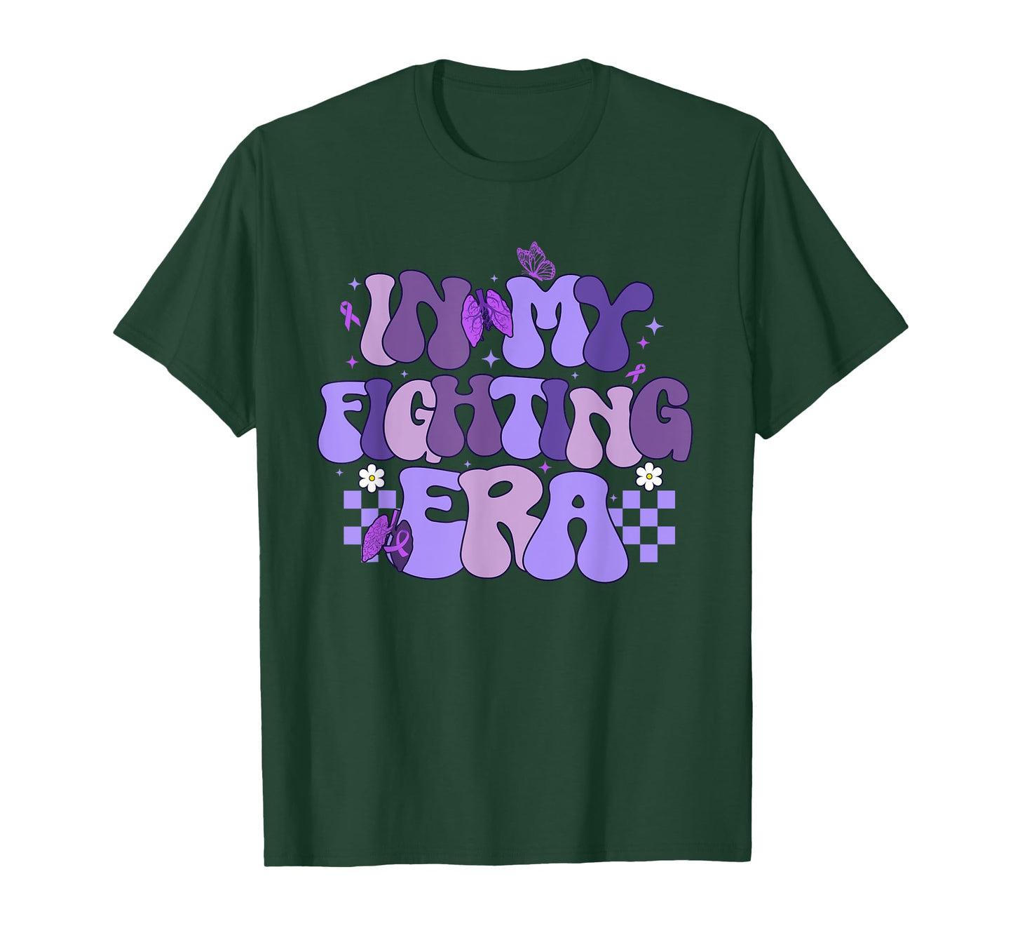 In My Fighting Era Cystic Fibrosis Awareness Month T-Shirt
