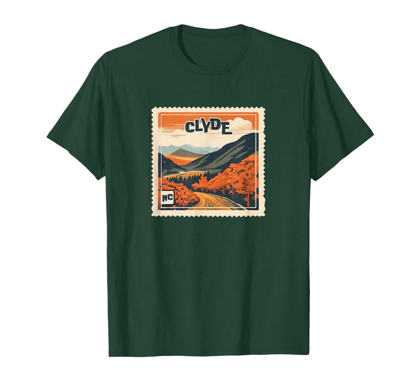 Clyde NC Mountain Clyde NC Travel Hiking Vacation T-Shirt