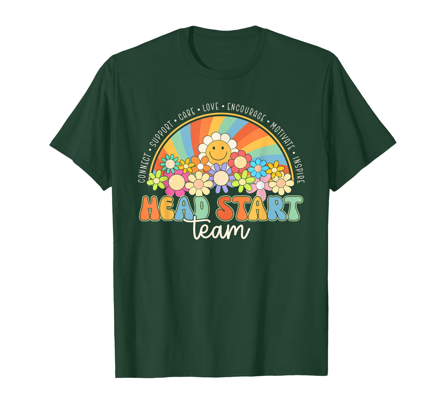 Head Start Team Homeschool Teacher Headstart Back To School T-Shirt for Men Women Girls Kids