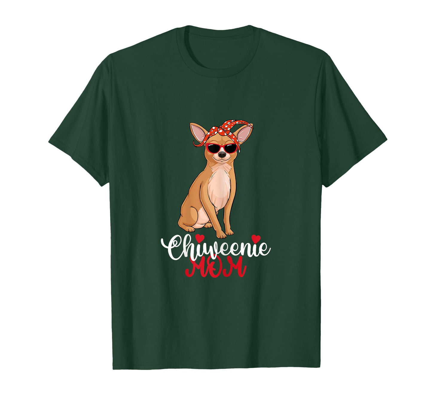 Chiweenie Dog Chiweenie Mom T-Shirt for Women
